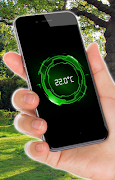 Futuristic thermometer screenshot 4