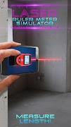 लेजर शासक मीटर सिम्युलेटर पोस्टर