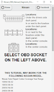 OBD 1 Codes Offline capture d'écran 2