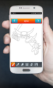 How to Draw and Colour Clash Of Clans স্ক্রিনশট 3