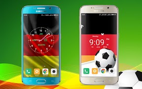 Germany Football Wallpaper Clock Live স্ক্রিনশট 2