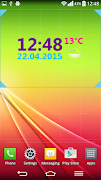 برنامه‌نما Digital Clock عکس از صفحه