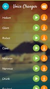 Voice Changer Pro Many effects اسکرین شاٹ 1