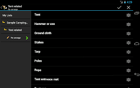 برنامه‌نما Checklist عکس از صفحه