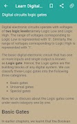 Basic Digital Circuits screenshot 3