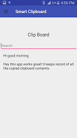 Smart Clipboard screenshot 1