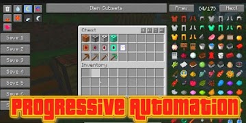Progressive Automation Mod for Minecraft पोस्टर
