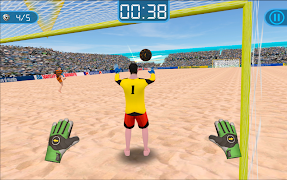 Fußball Torwart - Strandküste Tormann Screenshot 4