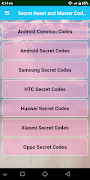 Poster Secret Reset & Master Code Android