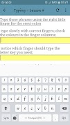Typing Tutorial स्क्रीनशॉट 6