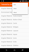 Tutorial For Angular Material capture d'écran 3