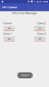 CPU Control screenshot 3