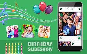 Happy Birthday Slideshow Maker poster