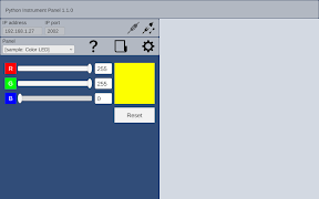 GUI Maker for ESP8266 & ESP32 - Python Inst. Panel screenshot 3