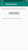 Base64 Encoder Decoder اسکرین شاٹ 1