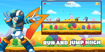 Mega Blue Man captura de pantalla 5