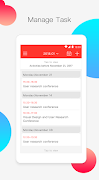 برنامه‌نما Calendar Lite عکس از صفحه