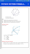 برنامه‌نما PHYSICS VECTORS-FORMULA EBOOK عکس از صفحه
