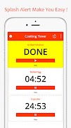 Multi Kitchen & Cooking Timer скриншот 2