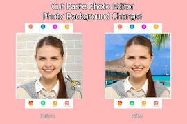 Cut Paste Photo Editor - Photo Background Changer اسکرین شاٹ 4