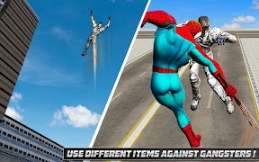 クモ ヒーロー 行動中： ストリートファイティングシティーバトル スクリーンショット 1