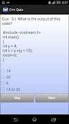 C++ Quiz скриншот 3