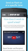 SMS factices capture d'écran 2