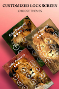 Lion Passcode Lock Screen স্ক্রিনশট 1