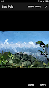 Low Poly Photo Editor स्क्रीनशॉट 2