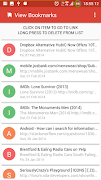 Bookmarks using Gmail screenshot 1