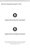Excel Contacts Import Export gönderen