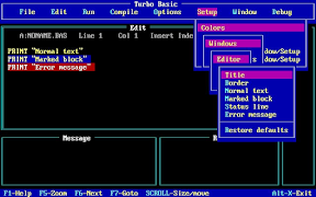 Turbo Basic Progamming ภาพหน้าจอ 1