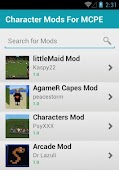 Character Mods For MCPE captura de pantalla 7