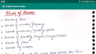 2 Schermata DSL English Grammar Notes