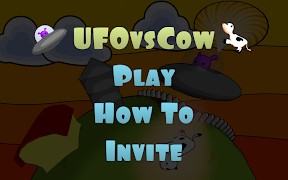 UFO vs Cow poster