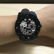 Word Clock Watch Face 截圖 2