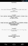 Fonts for FlipFont 202 screenshot 2