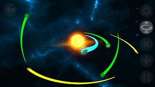 Space & Gravity Simulator Pro: 3D Galaxy Orbit capture d'écran 5