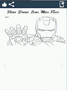 How Draw Iron Man Screenshot 5