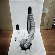 Learn To Draw 3D Affiche