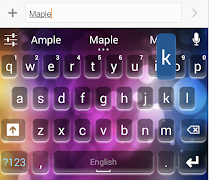 Multicolor Theme - Maple Keyboard 截圖 2