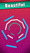 Poly Crack: Super Hexagon Puzzles screenshot 3
