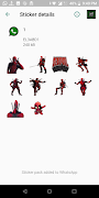 deadpool Stickers for WhatsApp‏ WAStickerApps‏ 截图 2