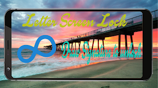4 Schermata Letter Lock Screen