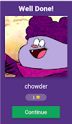 Ultimate Chowder Quiz تصوير الشاشة 1