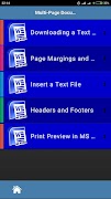 Learn MS Word تصوير الشاشة 4