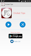 Cricket Tips โปสเตอร์