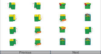 برنامه‌نما Rubiks Solution عکس از صفحه
