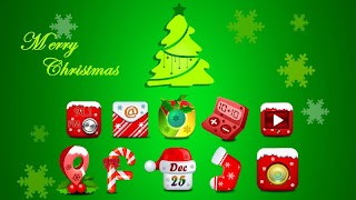 Christmas Theme: Mega Launcher screenshot 1