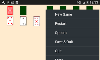 Solitaire screenshot 1